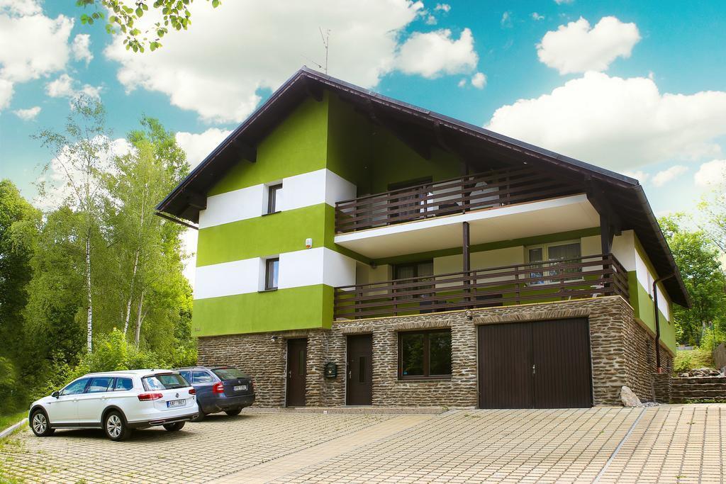 Apartmany Nad Rybnikem Železná Ruda Dış mekan fotoğraf