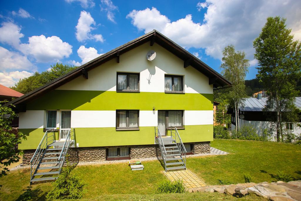 Apartmany Nad Rybnikem Železná Ruda Dış mekan fotoğraf